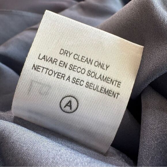 Sachin‎ & Babi Gabby Gown Size 6 Satin Crepe Beaded V-Neck A-Line Fornal Dress - Picture 15 of 16